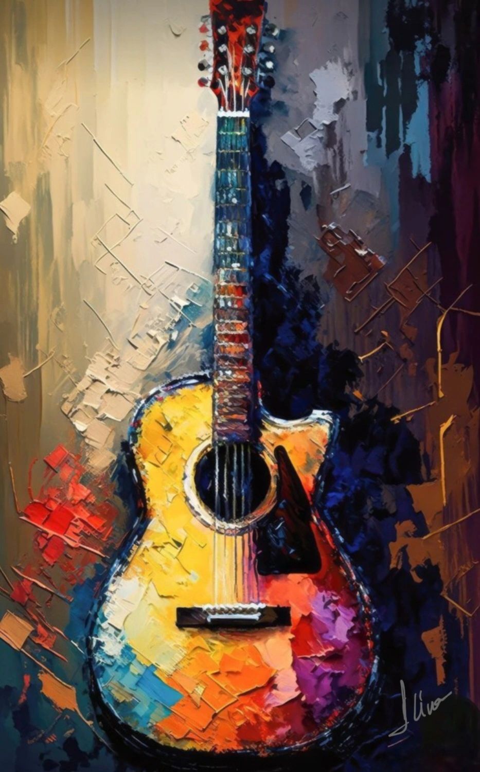 ArteDiAlina.com painting: String Theory